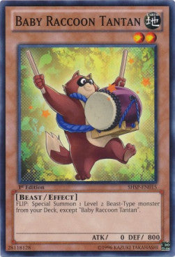 Baby Raccoon Tantan⁣ - Shadow Specters⁣ (Common)⁣ [015]