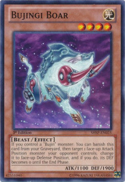 Bujingi Boar⁣ - Shadow Specters⁣ (Common)⁣ [025]