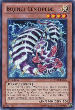 Bujingi Centipede⁣ - Shadow Specters⁣ (Common)⁣ [026]