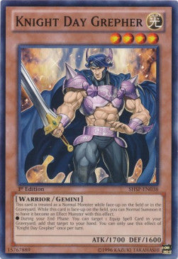 Knight Day Grepher⁣ - Shadow Specters⁣ (Common)⁣ [038]