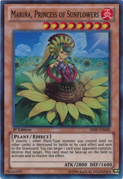 Mariña, Princess of Sunflowers - Shadow Specters (Super Rare) [SHSP-040]