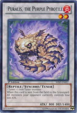 Puralis, the Purple Pyrotile⁣ - Shadow Specters⁣ (Rare)⁣ [057]