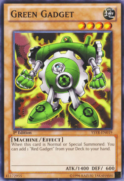 Green Gadget - Starter Deck: Yugi Reloaded (Common) [YSYR-019]