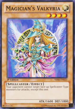 Magician's Valkyria - Starter Deck: Yugi Reloaded (Common) [YSYR-023]