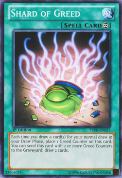 Shard of Greed - Starter Deck: Yugi Reloaded (Common) [YSYR-037]