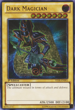Dark Magician (V.2 - Ultimate Rare)⁣ - Starter Deck: Yugi Reloaded⁣ (Ultimate Rare)⁣ [001]