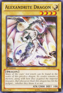 Alexandrite Dragon⁣ - Starter Deck: Kaiba Reloaded⁣ (Common)⁣ [011]