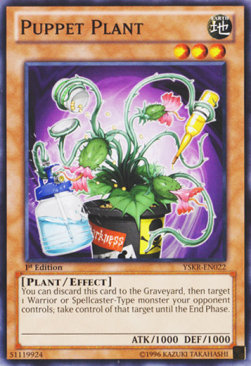 Puppet Plant⁣ - Starter Deck: Kaiba Reloaded⁣ (Common)⁣ [022]