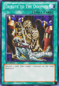 Tribute to the Doomed - Starter Deck: Kaiba Reloaded (Common) [YSKR-030]