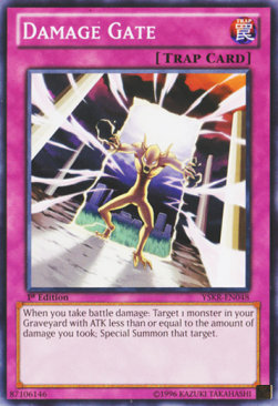 Damage Gate⁣ - Starter Deck: Kaiba Reloaded⁣ (Common)⁣ [048]