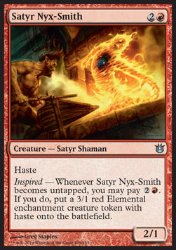 Satyr Nyx-Smith⁣ - Born of the Gods⁣ (Uncommon)⁣ [109]