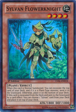 Sylvan Flowerknight⁣ - Legacy of the Valiant⁣ (Super Rare)⁣ [018]