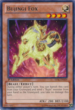 Bujingi Fox⁣ - Legacy of the Valiant⁣ (Rare)⁣ [029]
