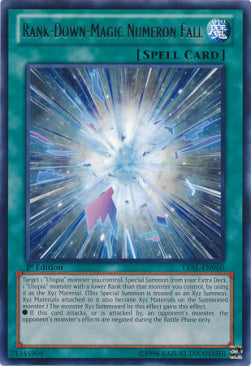 Rank-Down-Magic Numeron Fall⁣ - Legacy of the Valiant⁣ (Rare)⁣ [060]