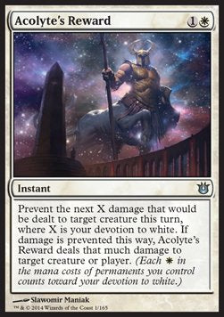 Acolyte's Reward⁣ - Born of the Gods⁣ (Uncommon)⁣ [1]