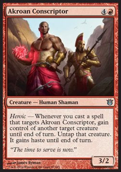 Akroan Conscriptor⁣ - Born of the Gods⁣ (Uncommon)⁣ [87]