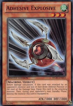 Adhesive Explosive⁣ - War of the Giants Reinforcements⁣ (Super Rare)⁣ [015]