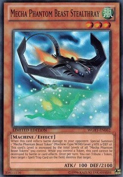 Mecha Phantom Beast Stealthray⁣ - War of the Giants Reinforcements⁣ (Super Rare)⁣ [062]