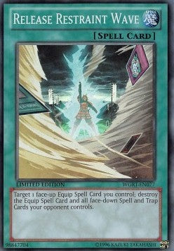 Release Restraint Wave⁣ - War of the Giants Reinforcements⁣ (Super Rare)⁣ [077]