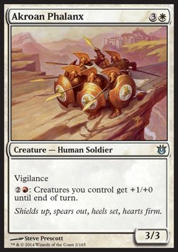 Akroan Phalanx⁣ - Born of the Gods⁣ (Uncommon)⁣ [2]