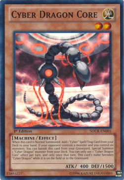 Cyber Dragon Core⁣ - Structure Deck: Cyber Dragon Revolution⁣ (Super Rare)⁣ [001]
