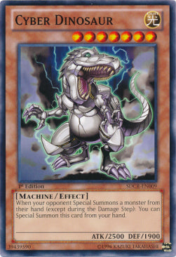 Cyber Dinosaur⁣ - Structure Deck: Cyber Dragon Revolution⁣ (Common)⁣ [009]