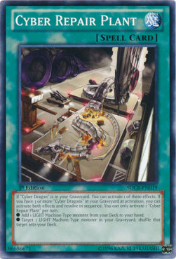 Cyber Repair Plant⁣ - Structure Deck: Cyber Dragon Revolution⁣ (Common)⁣ [019]