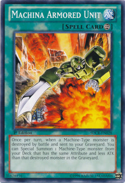 Machina Armored Unit⁣ - Structure Deck: Cyber Dragon Revolution⁣ (Common)⁣ [028]