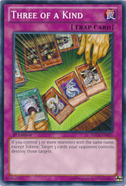 Three of a Kind⁣ - Structure Deck: Cyber Dragon Revolution⁣ (Common)⁣ [031]
