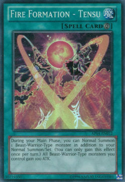 Fire Formation - Tensu - Astral Pack Four (Super Rare) [AP04-012]