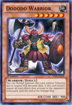 Dododo Warrior (V.1 - Common)⁣ - Star Pack 2014⁣ (Common)⁣ [018]