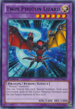 Twin Photon Lizard (V.1 - Common)⁣ - Star Pack 2014⁣ (Common)⁣ [020]