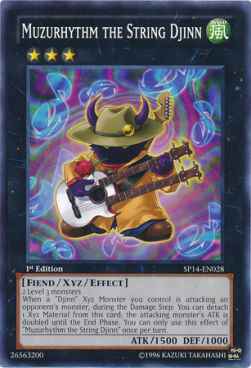 Muzurhythm the String Djinn (V.1 - Common)⁣ - Star Pack 2014⁣ (Common)⁣ [028]