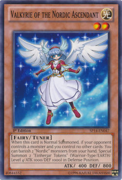 Valkyrie of the Nordic Ascendant (V.1 - Common) - Star Pack 2014 (Common) [SP14-047]