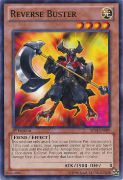 Reverse Buster (V.2 - Starfoil Rare)⁣ - Star Pack 2014⁣ (Starfoil Rare)⁣ [009]