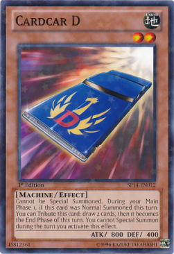Cardcar D (V.2 - Starfoil Rare)⁣ - Star Pack 2014⁣ (Starfoil Rare)⁣ [012]