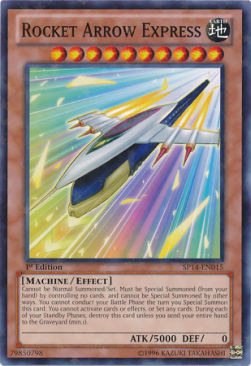 Rocket Arrow Express (V.2 - Starfoil Rare)⁣ - Star Pack 2014⁣ (Starfoil Rare)⁣ [015]