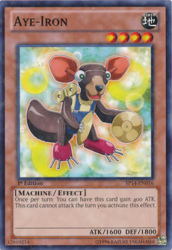 Aye-Iron (V.2 - Starfoil Rare)⁣ - Star Pack 2014⁣ (Starfoil Rare)⁣ [016]