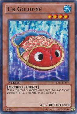Tin Goldfish (V.2 - Starfoil Rare) - Star Pack 2014 (Starfoil Rare) [SP14-017]
