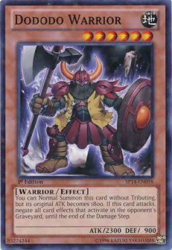 Dododo Warrior (V.2 - Starfoil Rare)⁣ - Star Pack 2014⁣ (Starfoil Rare)⁣ [018]