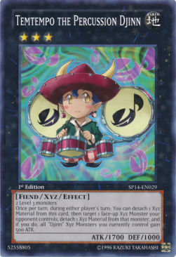 Temtempo the Percussion Djinn (V.2 - Starfoil Rare)⁣ - Star Pack 2014⁣ (Starfoil Rare)⁣ [029]