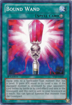 Bound Wand (V.2 - Starfoil Rare)⁣ - Star Pack 2014⁣ (Starfoil Rare)⁣ [035]