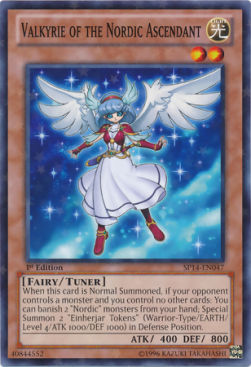 Valkyrie of the Nordic Ascendant (V.2 - Starfoil Rare)⁣ - Star Pack 2014⁣ (Starfoil Rare)⁣ [047]