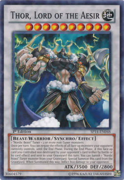 Thor, Lord of the Aesir (V.2 - Starfoil Rare)⁣ - Star Pack 2014⁣ (Starfoil Rare)⁣ [048]