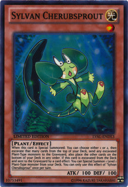 Sylvan Cherubsprout - Legacy of the Valiant (Super Rare) [LVAL-DE3]