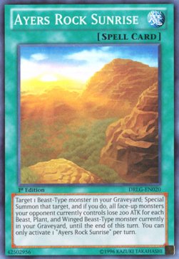 Ayers Rock Sunrise⁣ - Dragons of Legend⁣ (Super Rare)⁣ [020]