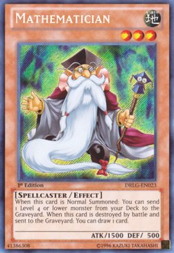 Mathematician⁣ - Dragons of Legend⁣ (Secret Rare)⁣ [023]
