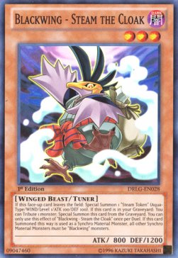 Blackwing - Steam the Cloak⁣ - Dragons of Legend⁣ (Super Rare)⁣ [028]