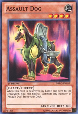 Assault Dog⁣ - Dragons of Legend⁣ (Super Rare)⁣ [033]