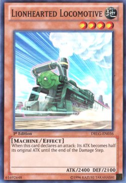 Lionhearted Locomotive⁣ - Dragons of Legend⁣ (Super Rare)⁣ [036]
